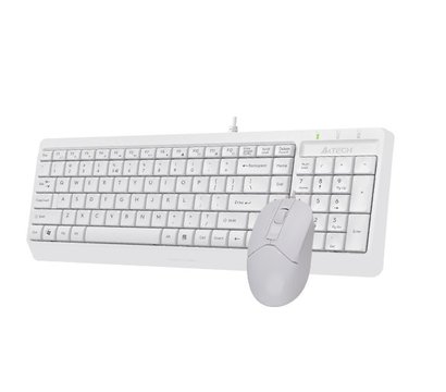 Зображення 4 Комплект мишка + клавіатура A4Tech Fstyler F1512 SB White