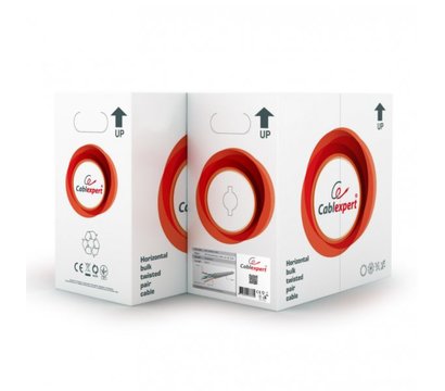 Зображення 4 Кабель вита пара Cablexpert UTP 5e 4х2х0,51 CCA внутр. (ал+мідь) 100м, Метрів в бухті: 100м.