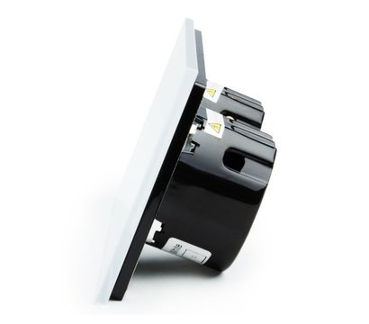 Изображение 2 Сенсорный выключатель Livolo VL-C701/C701-PRO-11 White glass белое