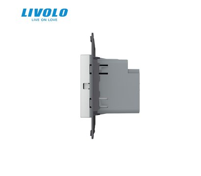 Изображение 3 Сенсорный выключатель Livolo Sense 782000415 Grey серое