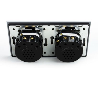 Зображення 3 Сенсорний вимикач Livolo VL-C701/C701-PRO-13 Gold glass золоте