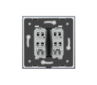 Изображение 3 Выключатель Livolo VL-C7K2S-13 Gold без подсветки