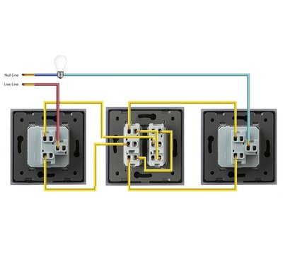 Изображение 3 Выключатель Livolo VL-C7-K1S2-12 Black 1-канальный