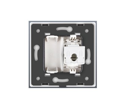 Изображение 4 Розетка Livolo VL-C791C-11 White glass 1-портовая