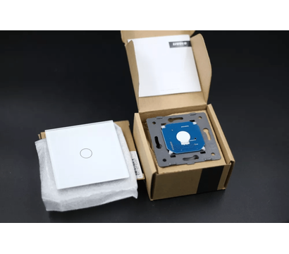 Изображение 5 Сенсорный выключатель Livolo Silent VL-C701Q-11 White glass белое