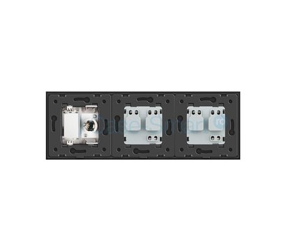 Зображення 2 Розетка Livolo VL-C7C2EU1VK0-15 ТВ Grey glass