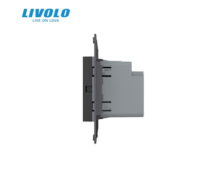 Изображение 3 Сенсорный выключатель Livolo Sense 782000412 Black черное