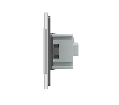 Изображение 3 Розетка Livolo VL-C7C3EU-15 16А Grey glass 3-портовая