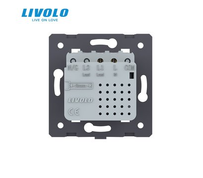 Изображение 4 Сенсорный выключатель Livolo Sense 782000312 Black черное