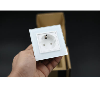 Зображення 4 Розетка Livolo VL-C7C1EU-11 White glass з шторками