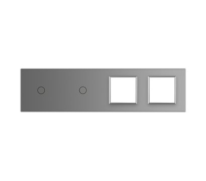 Изображение 2 Лицевая панель Livolo VL-C7-C1/C1/SR/SR-15 Grey glass