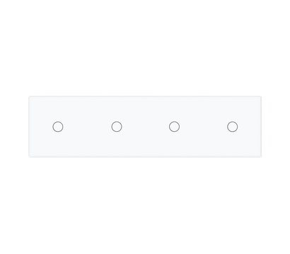 Изображение 2 Лицевая панель Livolo VL-C7-C1/C1/C1/C1-11 White glass