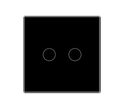 Изображение 5 Сенсорный выключатель Livolo VL-C702IH-12 Black glass черное