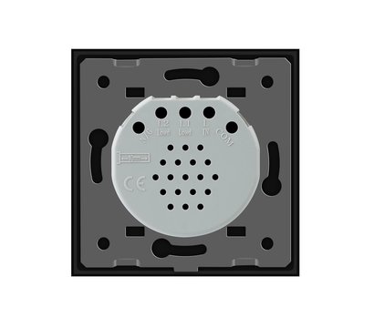 Изображение 7 Сенсорный выключатель Livolo VL-C702IH-12 Black glass черное