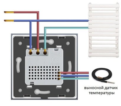 Изображение 2 Термостат Livolo VL-C702-C701TM2-11 White
