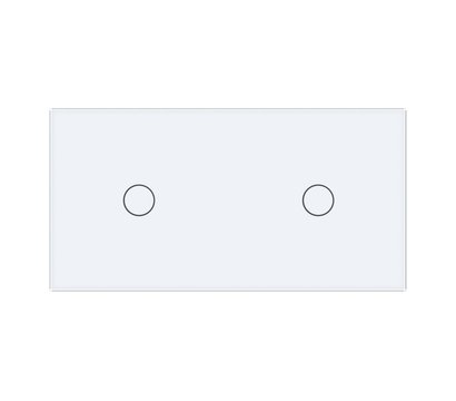 Изображение 2 Сенсорный выключатель Livolo VL-C701S/C701S-11 White glass белое