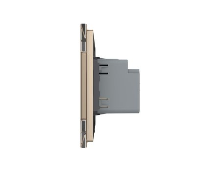 Зображення 3 Сенсорний вимикач Livolo Sense 722000213 Gold золоте
