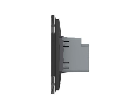 Зображення 4 Сенсорний вимикач Livolo Sense 722000112 Black чорне