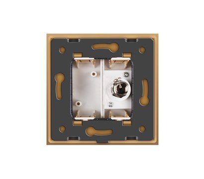 Изображение 4 Розетка Livolo VL-C791V-13 ТВ Gold glass 1-портовая