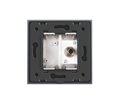 Изображение 4 Розетка Livolo VL-C791ST-15 SAT Grey glass  типа