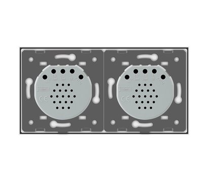 Изображение 4 Сенсорный выключатель Livolo VL-C701/C702-11 White glass белое