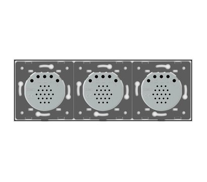 Изображение 4 Сенсорный выключатель Livolo VL-C702/C701/C702-11 White glass белое