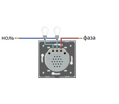 Изображение 6 Сенсорный выключатель Livolo VL-C702-13 Gold glass золотое