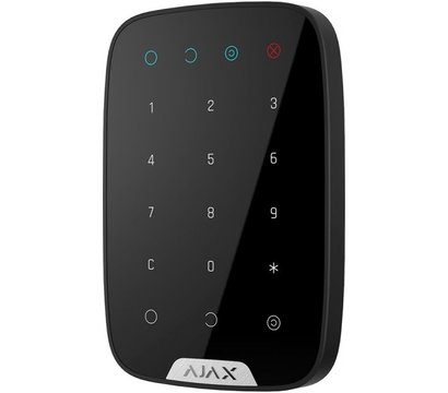 Изображение 3 Клавиатура Ajax KeyPad Plus Black, Цвет: черный
