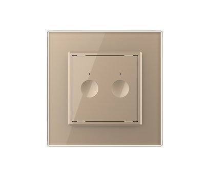 Изображение 2 Сенсорный выключатель Livolo Sense 722000413 Gold золотое