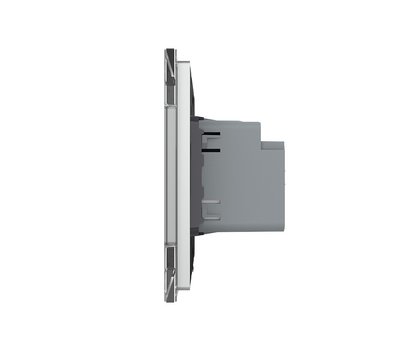 Изображение 3 Сенсорный выключатель Livolo Sense 722000415 Grey серое