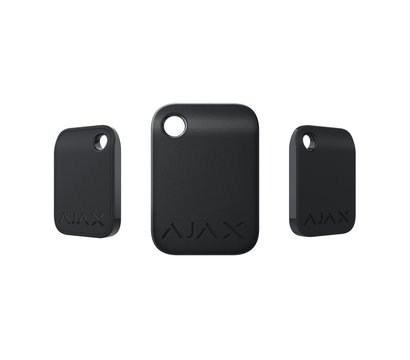 Изображение 5 Идентификатор брелок Ajax Tag Black, 3 шт., Цвет корпуса: черный