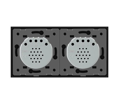 Зображення 5 Сенсорний вимикач Livolo VL-C702SR/C702SR-12 Black glass чорне