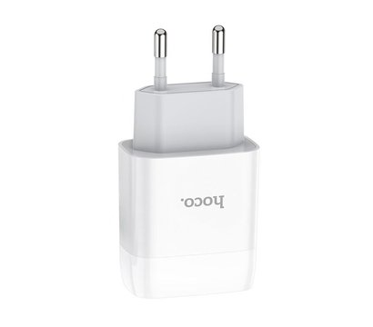 Изображение 8 Зарядное устройство Hoco C72A Glorious (1USB, 2.1А) White (6931474713001) + кабель MicroUSB - 6931474713001