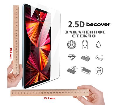 Зображення 3 Захисне скло BeCover для Apple iPad mini 6 - 706055