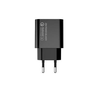Зображення 3 Зарядний пристрій ColorWay (1USB Type-C PDx3A) Black – CW-CHS026PD-BK