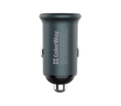 Изображение 6 Зарядное устройство ColorWay (1USBx3A, 20W) Power Delivery Port Gray – CW-CHA028PD-GR
