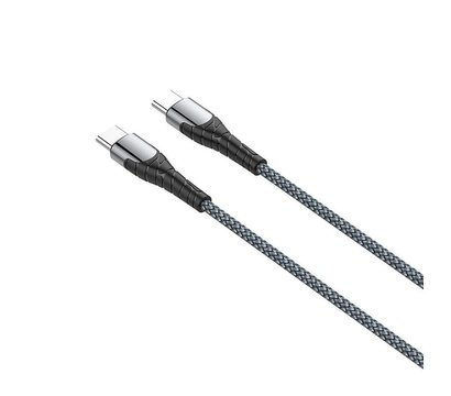 Зображення 2 Кабель ColorWay USB Type-C - USB Type-C PD Fast Charging, 3А, 65W, 1м Grey - CW-CBPDCC040-GR