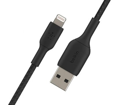Зображення 3 Кабель Belkin USB-A - Lightning, 2.0 м, Black — CAA002BT2MBK