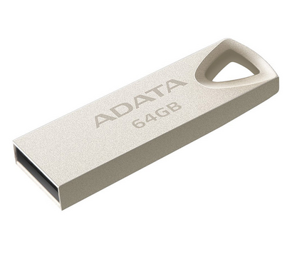 Изображение 2 USB флешка A-Data AUV 210 Golden 64GB USB2.0 - AUV210-64G-RGD
