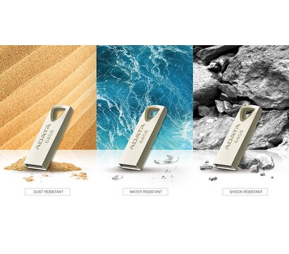 Изображение 6 USB флешка A-Data AUV 210 Golden 64GB USB2.0 - AUV210-64G-RGD