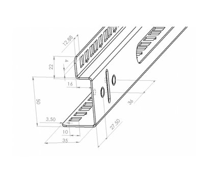 Изображение 2 Направляющие рельсы CMS UA-MGSWA-R15G
