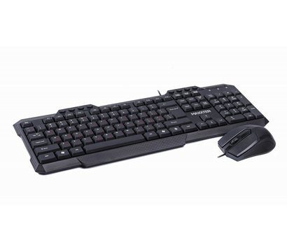 Зображення 2 Комплект мишка + клавіатура Maxxter KMS-CM-02-UA Black