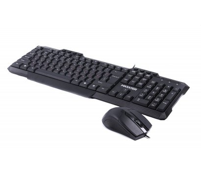 Зображення 3 Комплект мишка + клавіатура Maxxter KMS-CM-02-UA Black