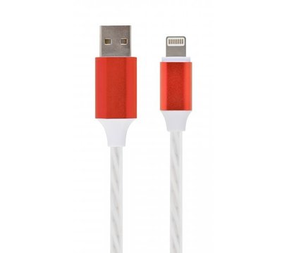 Зображення 3 Кабель Cablexpert USB 2.0 А-father/Lightning, 1.0 м. - CC-USB-8PLED-1M