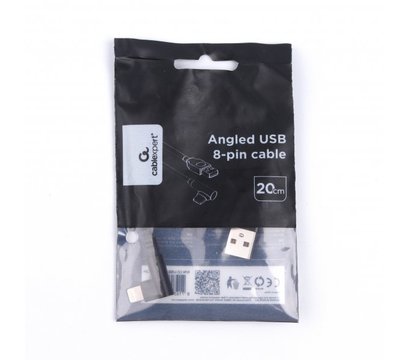 Зображення 3 Кабель Cablexpert USB 2.0 Micro BM-тато/Lightning, 0.2 м. - CC-USB2-AMLML-0.2M