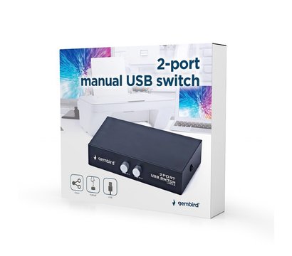 Зображення 6 KVM-перемикач Gembird DSU-21