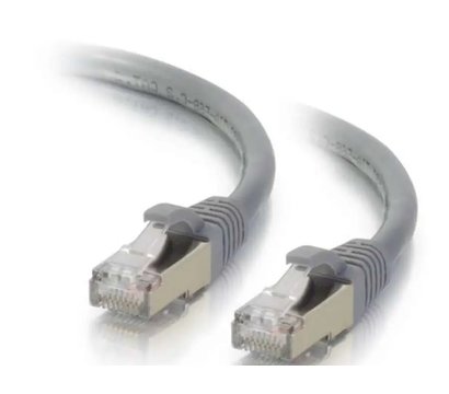 Зображення 2 Патч-корд кручена пара Hypernet PC6-FTP-2M FTP Cat.6 (2 м) grey, Довжина кабелю: 2 м