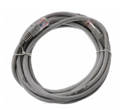 Зображення 2 Патч-корд кручена пара Hypernet PC-UTP-7M UTP Cat.5e (7 м) grey, Довжина кабелю: 7 м