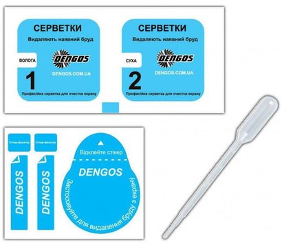 Зображення 2 Захисне скло Dengos для Oppo A74 Black Full Glue - TGFG-177