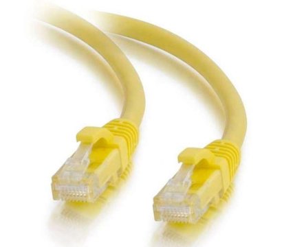 Зображення 3 Патч-корд кручена пара Hypernet PC-UTP-3M-YL UTP Cat.5e (3 м) yellow, Колір: жовтий